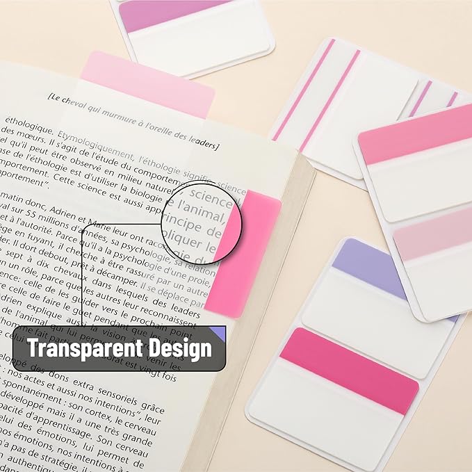 Mr. Pen- Sticky Index Tabs, 500 Pcs, 21 Sets, Colorful Sticky Tabs for Notebooks, Page Markers, Page Tabs for Binders, Page Tabs Sticky Tabs for Books, Notebook Tabs, Book Sticky Tabs for Notebooks