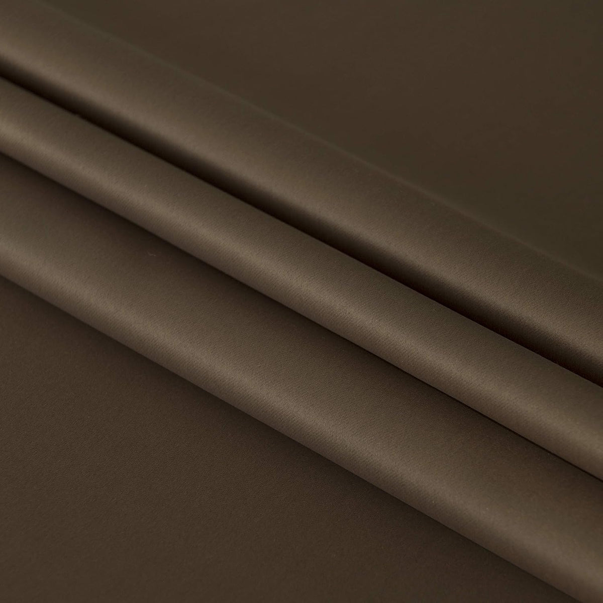 DWCN French Door Curtains – Rod Pocket Thermal Blackout Curtain for Doors with Glass Window, Kitchen and Patio Doors for Privacy, 25 X 72 Inches Long, 1 Curtain Panel with Tieback, Brown