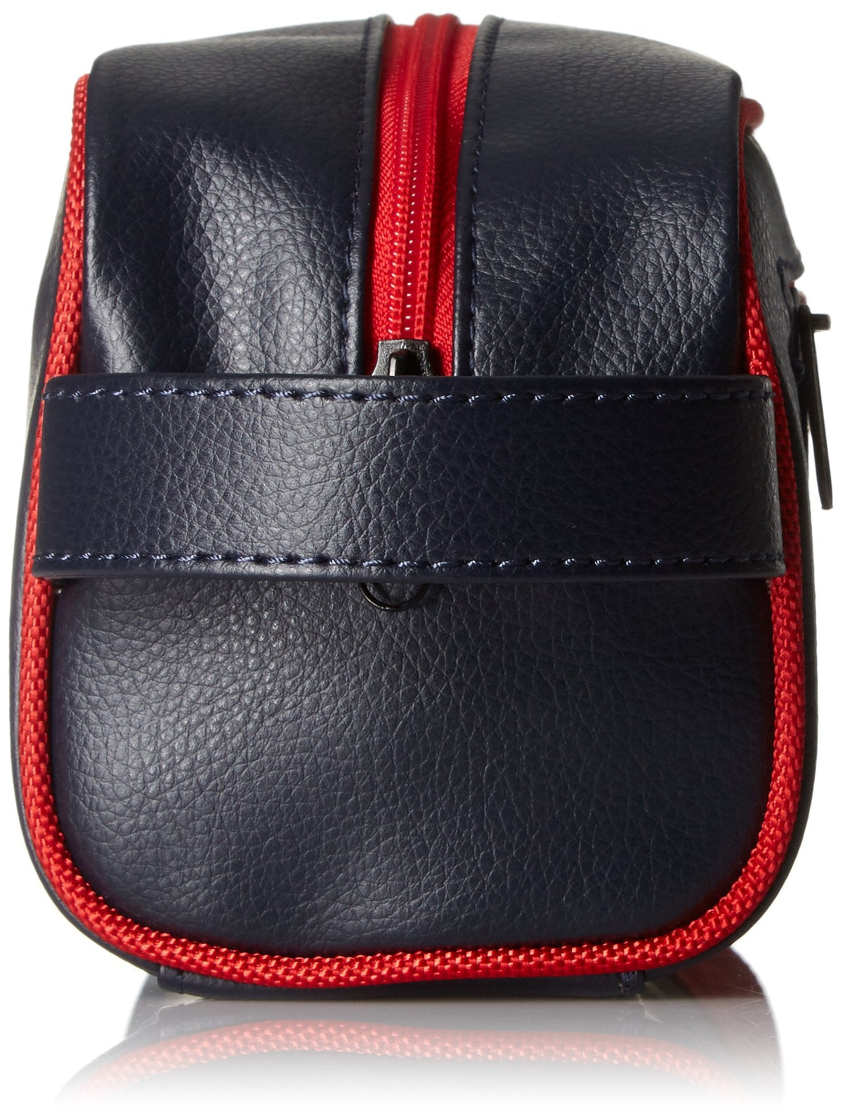 Nautica Men's Top Zip Travel Kit Toiletry Bag Organizer, red, One Size