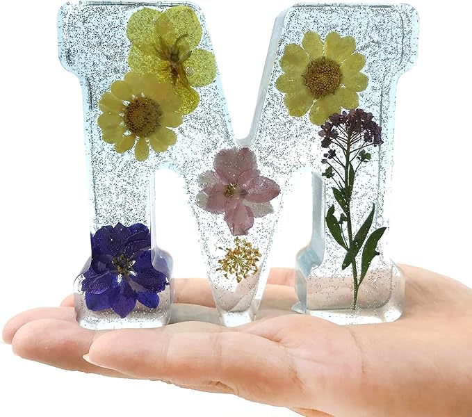 4 inch 26 Pack English Letter Silicone Mold - Alphabet Capital & Large Letter Resin Casting Mold