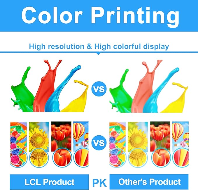 LCL Compatible Ink Cartridge Pigment Replacement for Brother LC3039 XXL LC3039XXL LC3039BK MFC-J5845DW MFC-J5845DW MFC-J5945DW MFC-J6945DW MFC-J6545DW MFC-J6545DW XL (2-Pack Black)