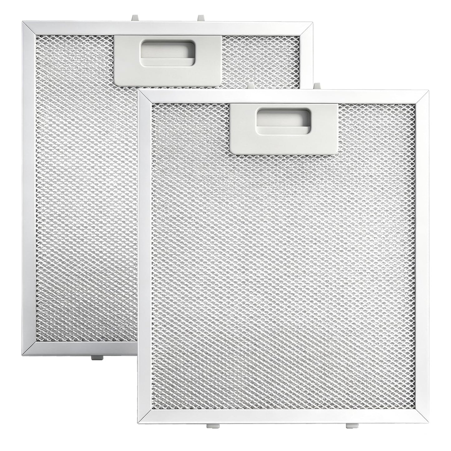 LENGSHIKEJI 2 PCS Range Hood Filters 9"x10.25" (230x260mm) Compatible with Broan B5 Series 5-Layer Aluminum Mesh Vent Grease Filter Replace#: S97018029 1932913