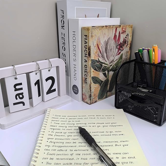 Fengtaiyuan Black Ink, 0.7mm, Retractable Gel Ink Rollerball Pens, Fine Point, Comfortable Grip, Easy Hold, Writting Smooth, 6 Pack (BlackZS07P6)