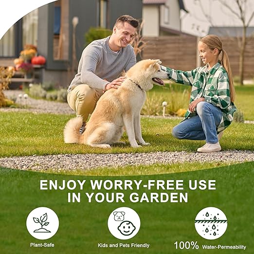 Teexpert 1 Gallon Rock Glue for Landscaping – Strong Pea Gravel Binder & Stone Adhesive for Walkways, Yards, Patios, and Driveways