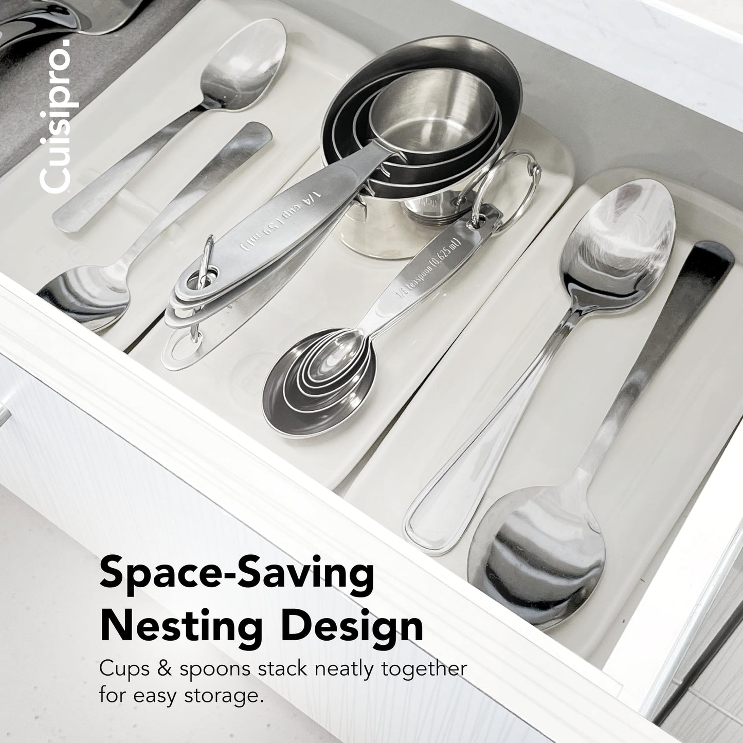 CUISIPRO Odd-Size Measuring Spoon SS 5pc Set