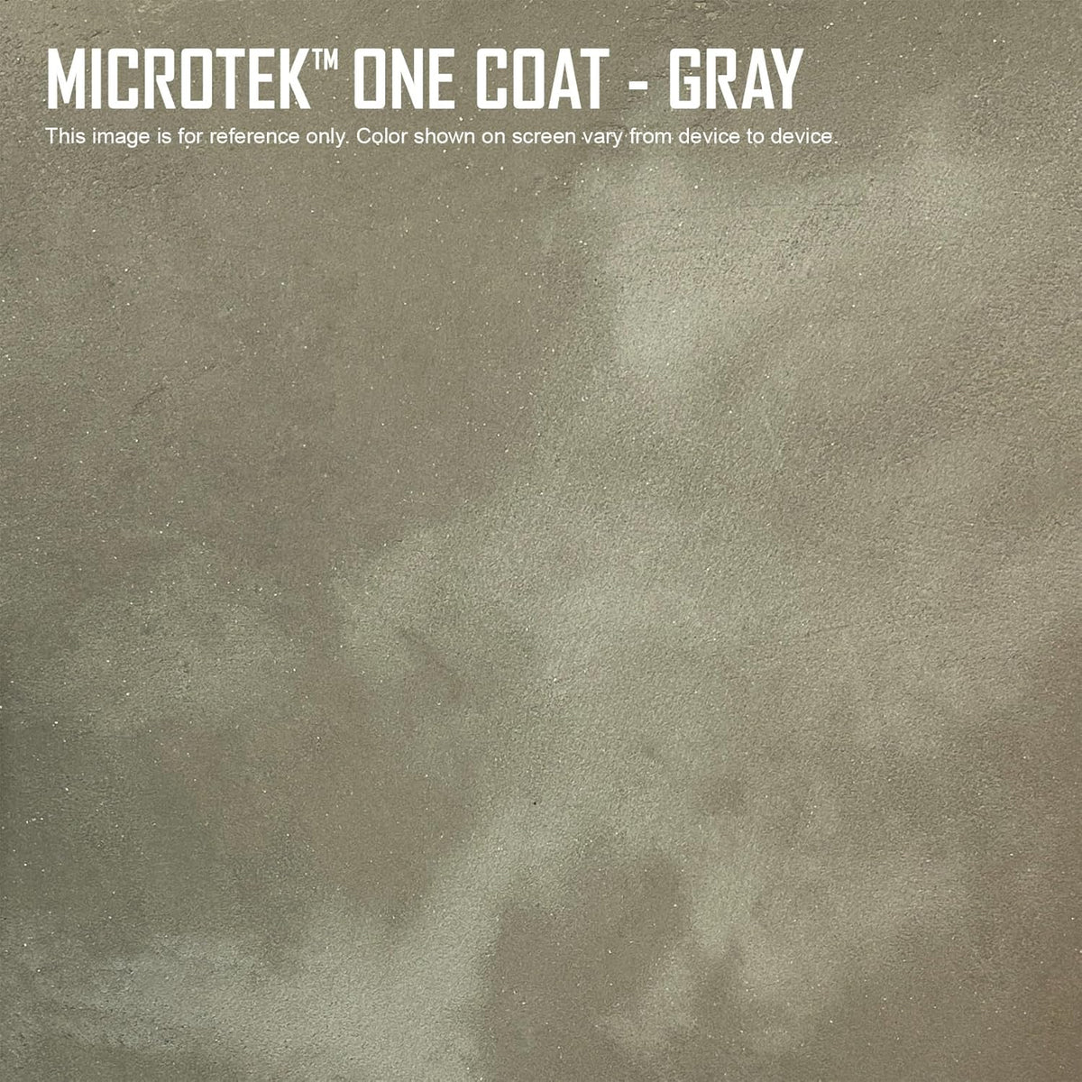 SureCrete MicroTek One Coat | Gray | 40 lb Bag | Microcement Overlay for Interior & Exterior Walls, Bathrooms, Fireplace Surrounds & Floors