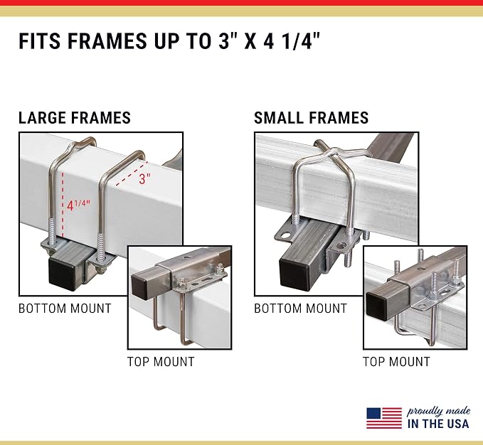CE Smith - Trailer PVC Boxed Post Guide-On - Sturdy Boat Trailer Accessories & Replacement Parts