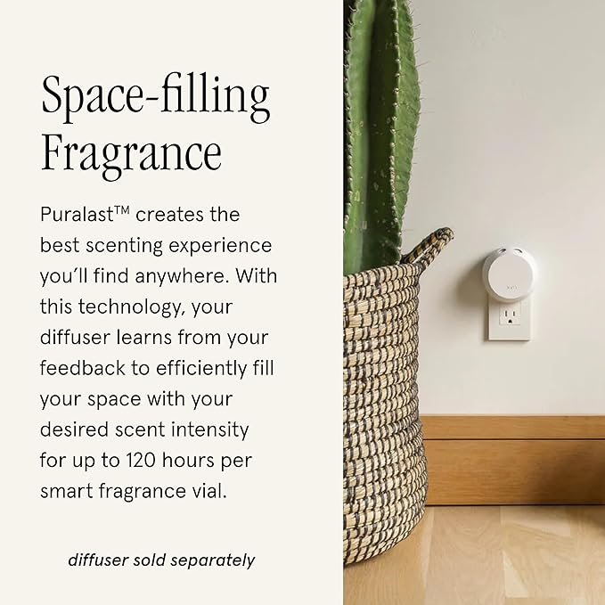 Pura & Homesick Home Scent Refill - Smart Home Air Diffuser - Up to 120-Hours of Luxury Fragrance per Refill - Spring & Summer Fragrance - 2 Pack, Beach Cottage