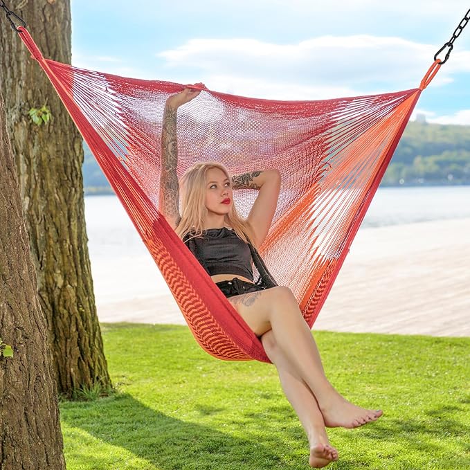 2 Pack 63in Hanging Swing Chain with 4 Carabiners, 660LB Capacity Hanging Kits Heavy Duty Hanging Chair Hardware for Hammock Swing Hanging Chair Punching Bags Sandbag Indoor Outdoor Yoga Gym (Black)