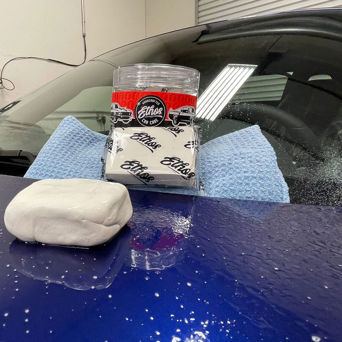 Ethos Clay Bar Kit Paint Puddy Car Detailing Clay 200g - Detail Kit Premium Clay Bars Auto Detailing Clay Bar for Car Detailing, Wash and Clean