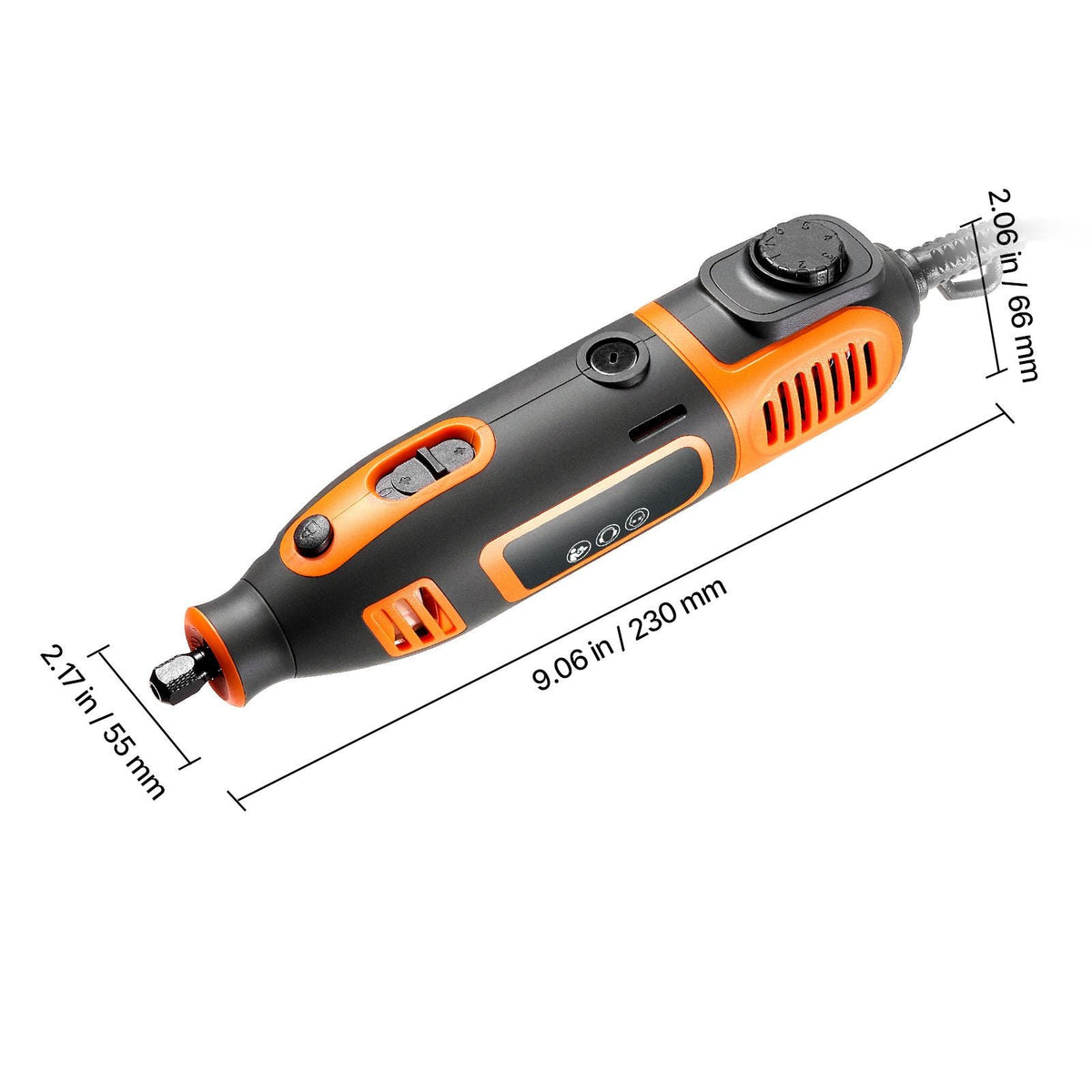 84-Piece Rotary Tool Kit, 200W Mini Power Rotary Tool Corded , 6-Level Speed 8000-40000 RPM Multi-Purpose DIY Tools for Engraving, Sanding, Polishing, Carving, Grinding, Cutting, DIY Crafts