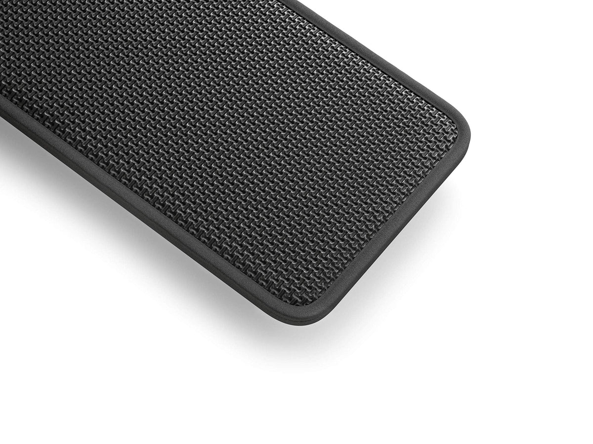 Glorious Gaming Wrist Pad/Rest - Slim TENKEYLESS - Stealth Black - Mechanical Keyboards,Stitched Edges,Ergonomic | 14x4 inches/(0.7in/17mm) Thick (GSW-87-STEALTH)