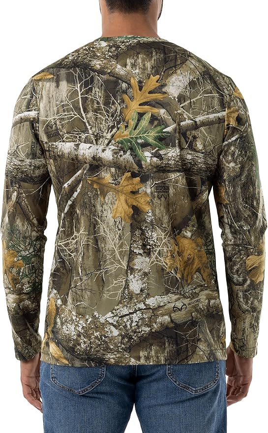 Realtree Men's 2 Pack Long Sleeve Performance Tees