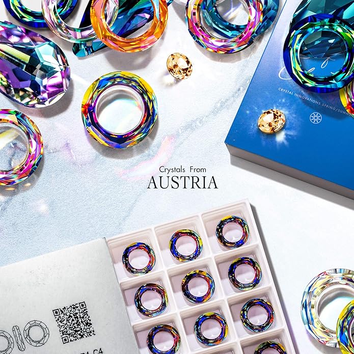 Kate Lynn ♥ Rise From the Ashes Phoenix Bracelet Made with Crystals from Austria, Adjustable Slider Bracelet for Women, Packaged with Jewelry Box, Birthday Gift for Women, Symbol of Luck and Renewal