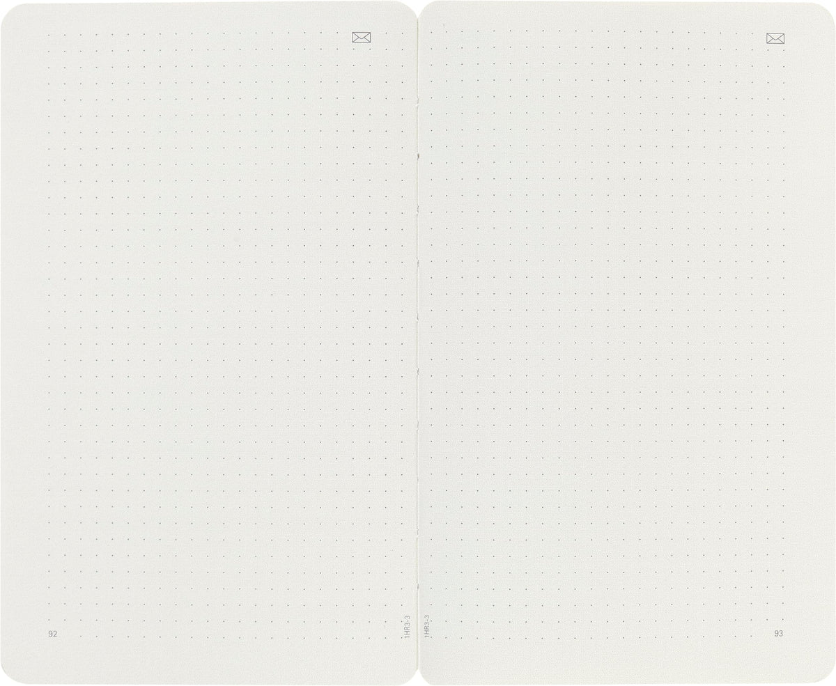 Moleskine Paper Tablet Hard Cover Smart Notebook, Dotted, Large (5" x 8.25") Black - Compatible w/ Moleskine Pen+ Ellipse (Sold Separately) & App, Digitize & Organize Notes, 176 Pages