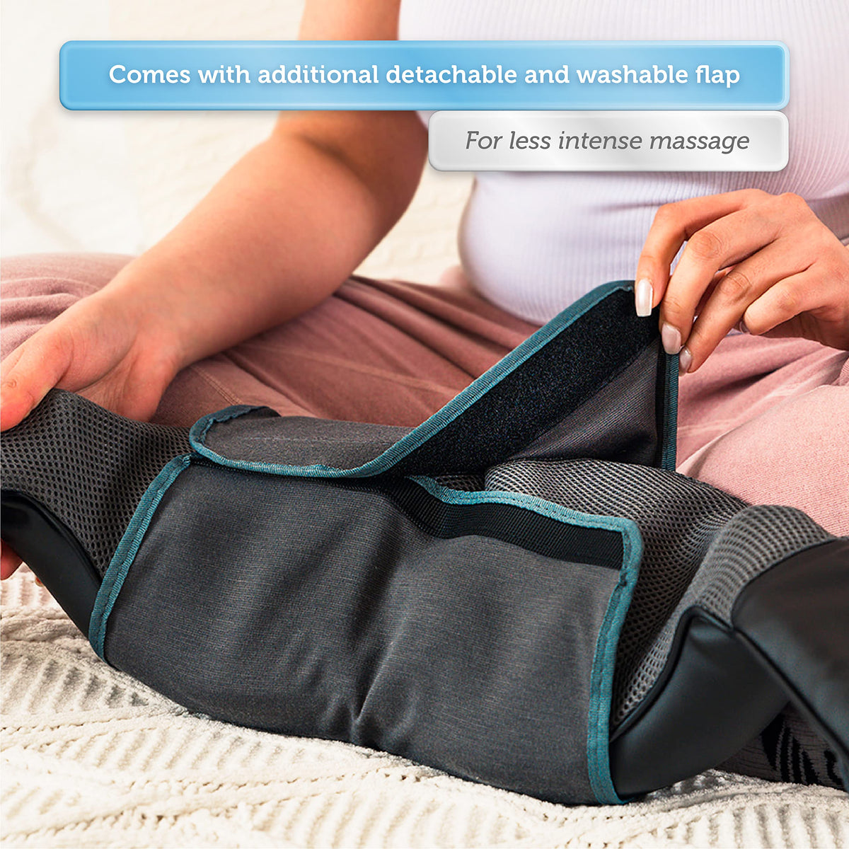 COMFIER Shiatsu Neck and Shoulder Massager,FSA HSA Eligible,Gifts for Mom Dad,Deep Kneading Massage Pillow with Heat, Back Massager, Pillow Massage, Black