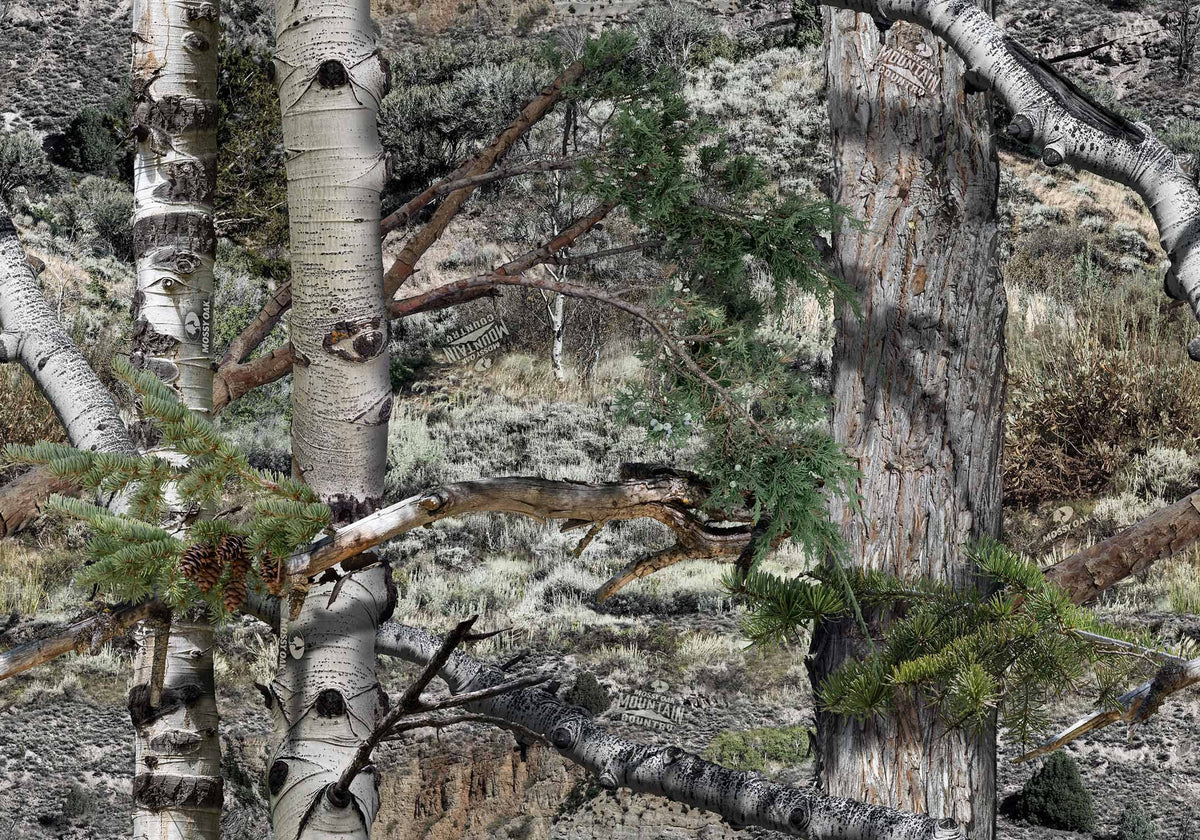 Mossy Oak Matte Camo Roll Hunting Patterns, Self-Adhesive Vinyl Wrap, DIY (24"x12", Mountain Country)