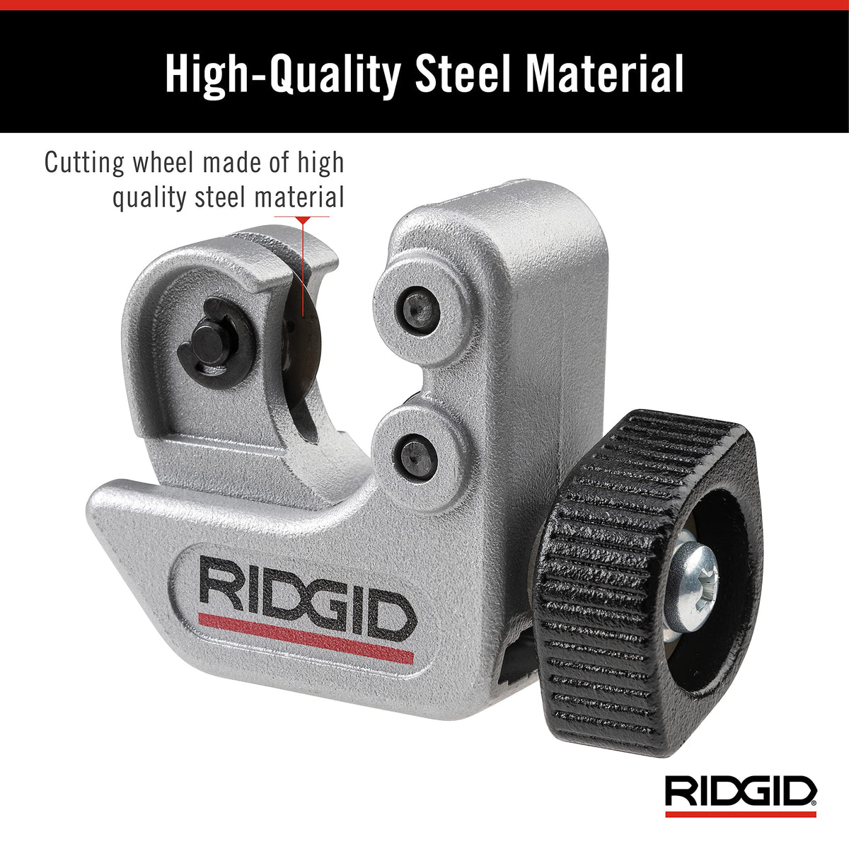 Ridgid - CC247 RIDGID 40617 Model 101 Close Quarters Tubing Cutter, 1/4-inch to 1-1/8-inch Tube Cutter Silver