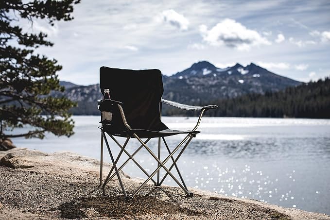 Picnic TIME PTZ Camp Chair, Picnic Chair, Beach Chair with Carrying Bag