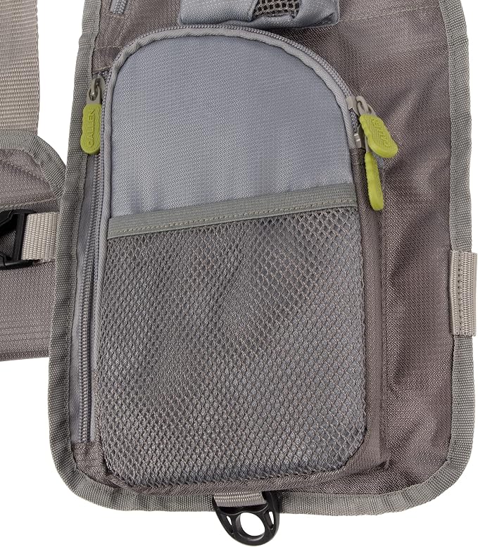 Allen Company Ultra-Light Gallatin Strap Pack Fishing Vest, Fits up to 4 Tackle/Fly Boxes, 14 Accessory Pockets