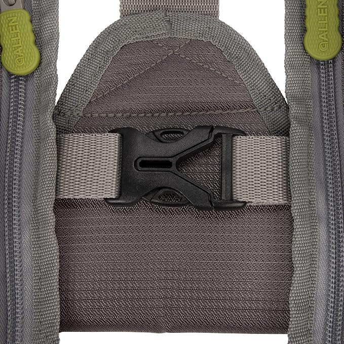 Allen Company Ultra-Light Gallatin Strap Pack Fishing Vest, Fits up to 4 Tackle/Fly Boxes, 14 Accessory Pockets