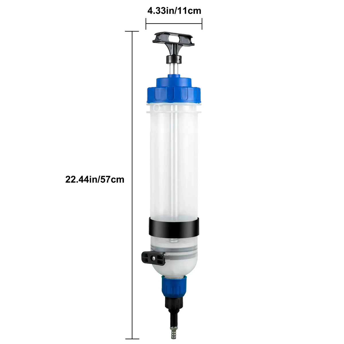 1.5 L Car Oil Fluid Extractor Fuel Replacement Tool Use for Most Auto Vehicles Machines With Oil Tube Clamp and Connectors