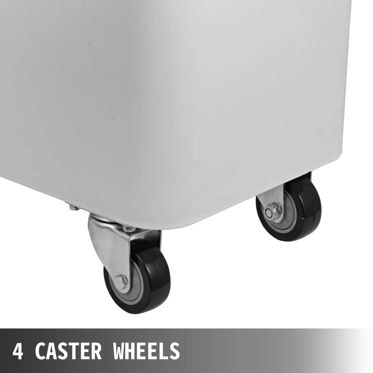 6.6Gal-21Gal Kitchen Container Ingredient Storage Bin W/ Wheel & Scoop for Commercial Home Storing Rice Flour Corn Soybean