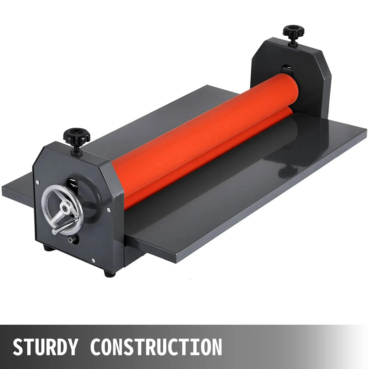 51"x0.59" Manual Cold Roll Laminator Machine Sheets Document Plasticizer Fits Poster Painting Photo Book Cover A3 A4 Paper