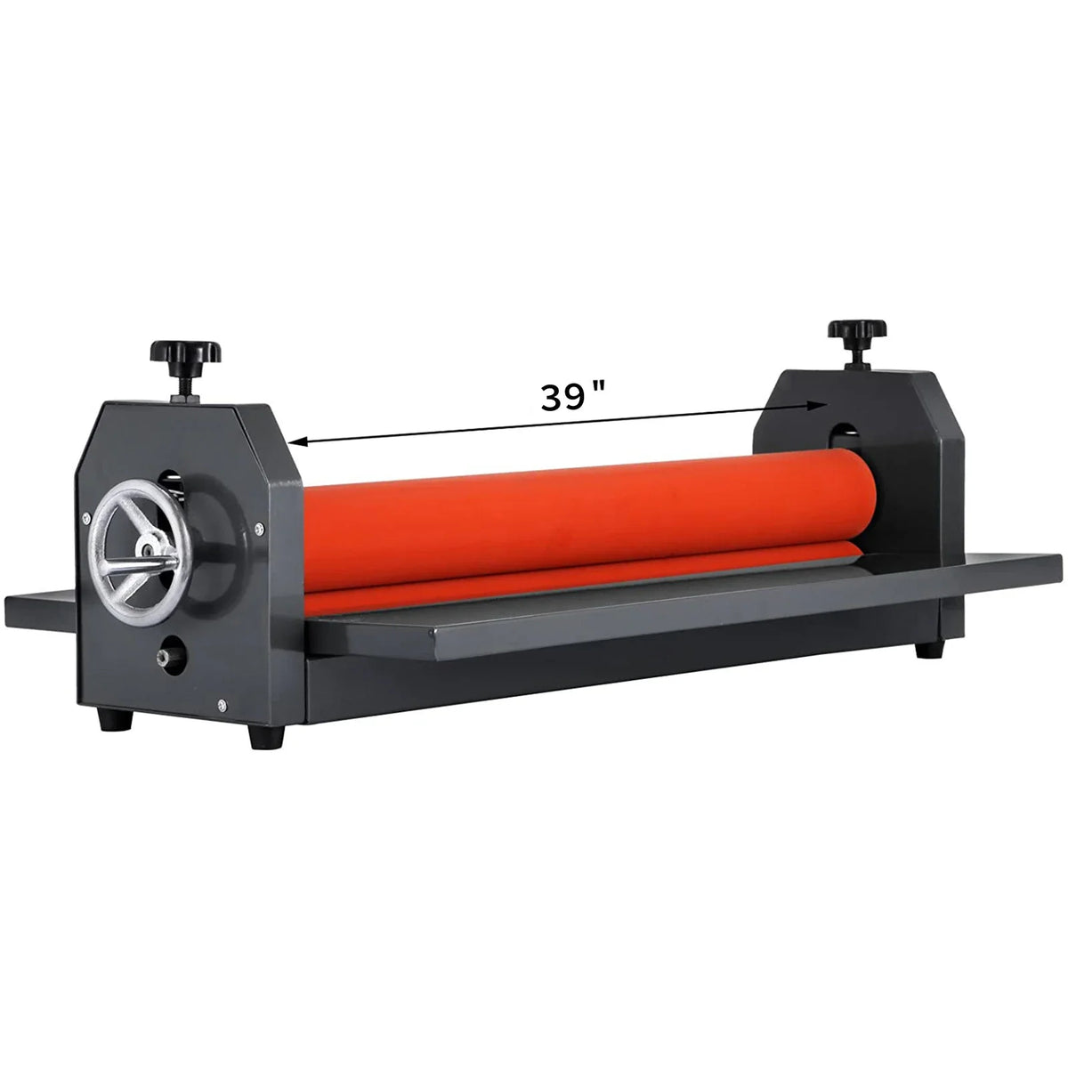 39.3"x0.71" Manual Cold Roll Laminator Machine Sheets Document Plasticizer Fits for Poster Painting Photo Book Cover A3 A4