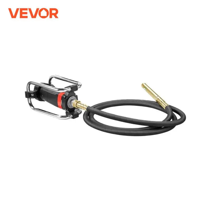 Electric Concrete Vibrator 1300W 16000 VPM 2HP Copper Motor Handheld Portable Pencil Remove Air Bubble and Level