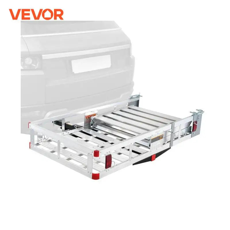 Hitch Mount Wheelchair Carrier 500LBS Mobility Scooter Carrier with Folding Ramp Aluminum Trailer for Truck SUV Car