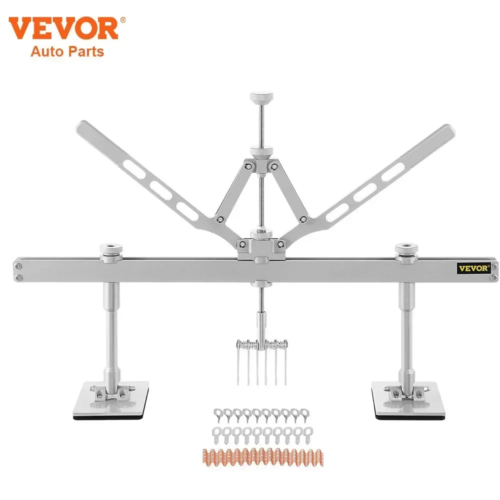 Dent Pull Lever Straightening Bar Kit Car Repair Tool 75/85/110Cm  Wavy Wire Aluminum Suction Cups Body Damage Pulling Fix