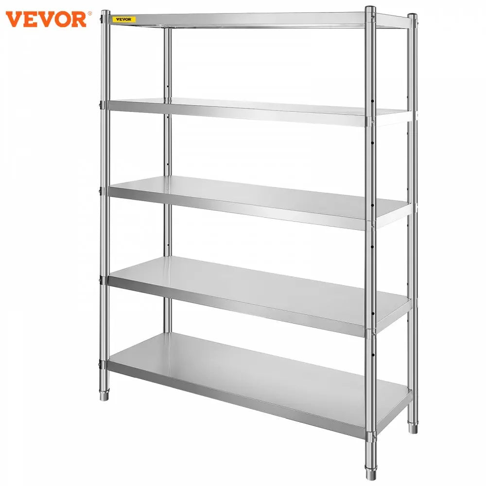 Stainless Steel Shelves  Adjustable Shelf Storage Unit Stainless Steel Rack Shelving Heavy Duty Shelving