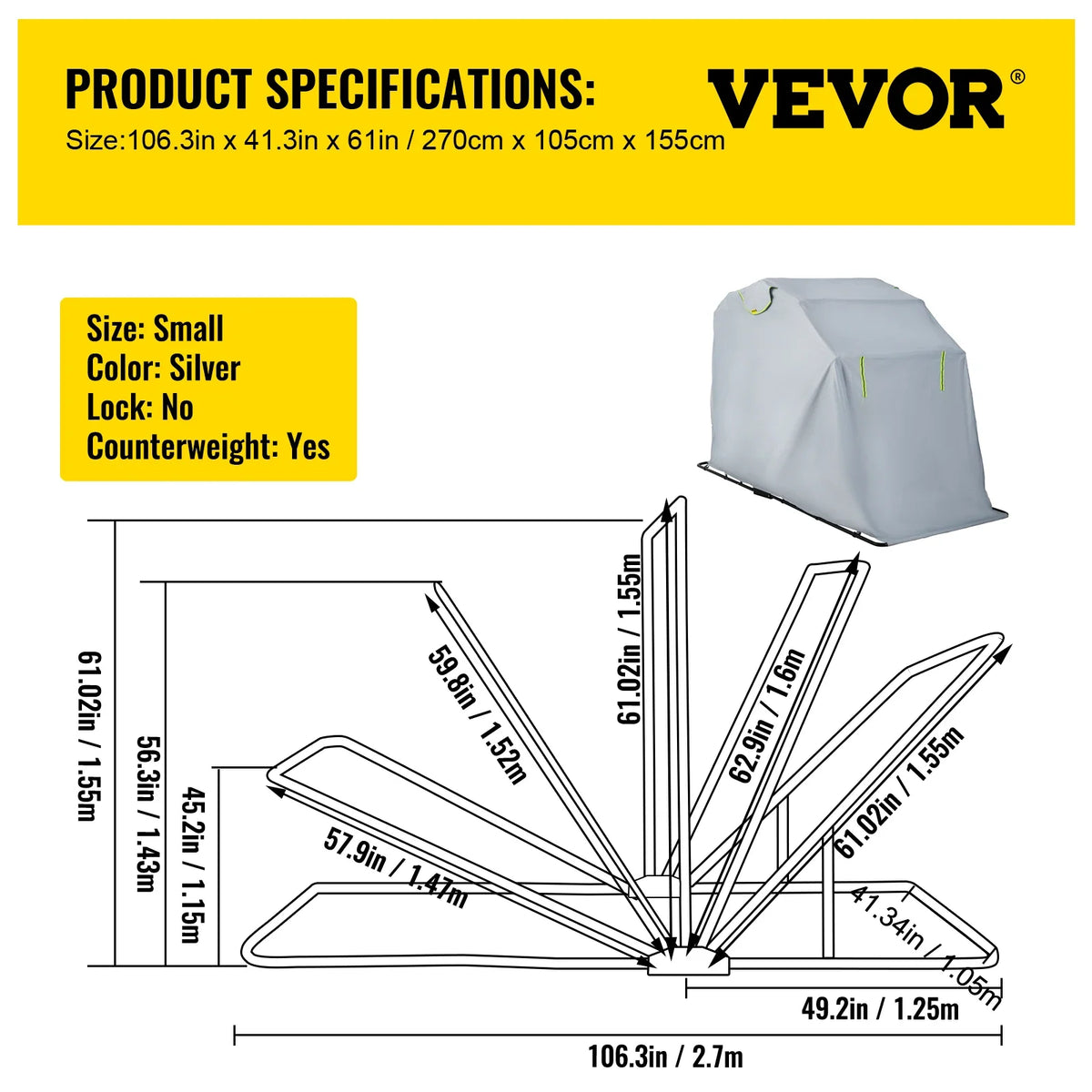 Universal Waterproof Motorcycle Cover Outdoor Shelter Protection Moto Accessories Storage Garage Use for Dust Rain Snow UV