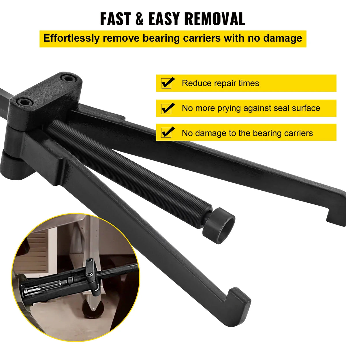 Lower Bearing Carrier Puller Compatible with Yamaha Johnson Evinrude Honda Mercury for Lower Carrier Bearing Removing