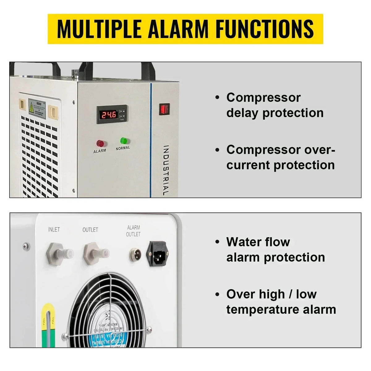 Laser Engraving Machine Chiller Thermolysis Industrial Water Cooler Laser Engraver Chiller