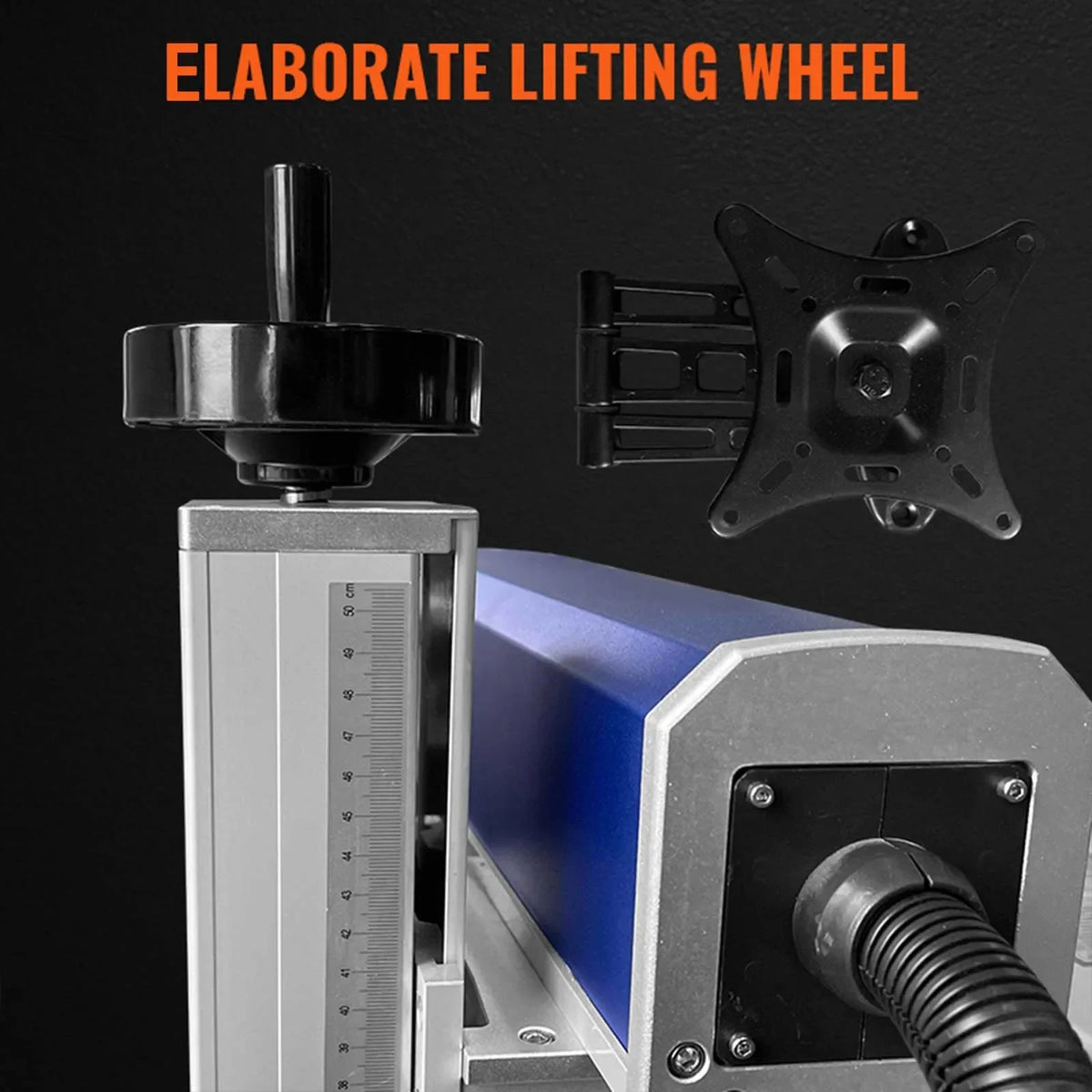 Laser Marking Machine 30W 50W Laser Engraver Metal Stainless Steel Cutting Gold Silver Ring Jewelry Engraving Machine