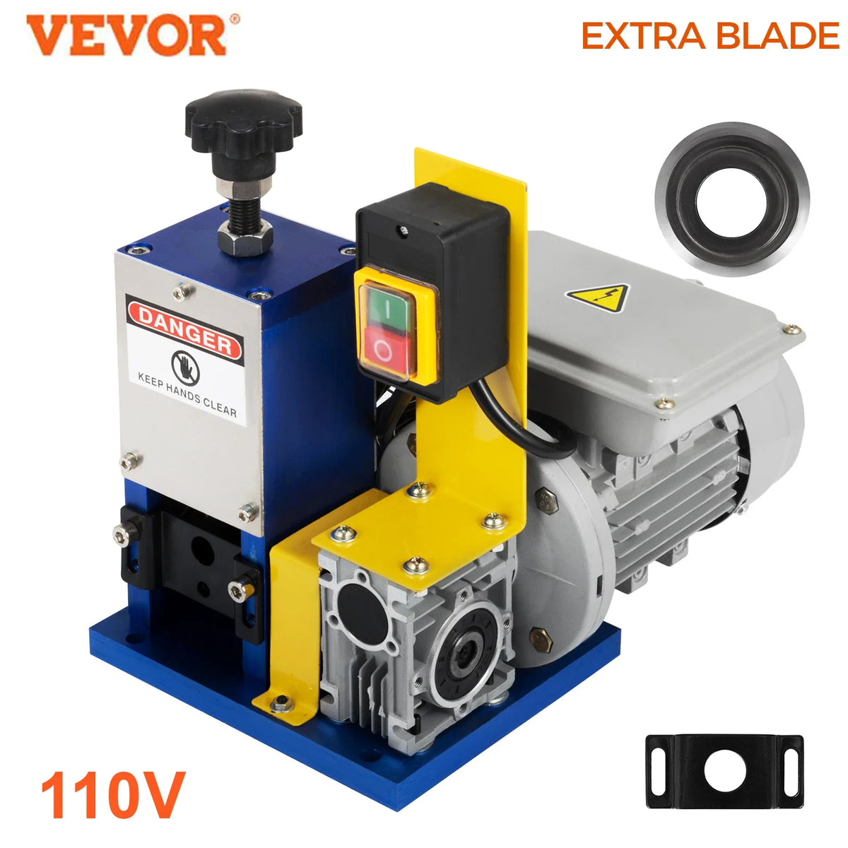Electric Wire Stripping Machine Cable Stripper 1.5-25mm Copper 220V/110V For Scrap Copper Recycling