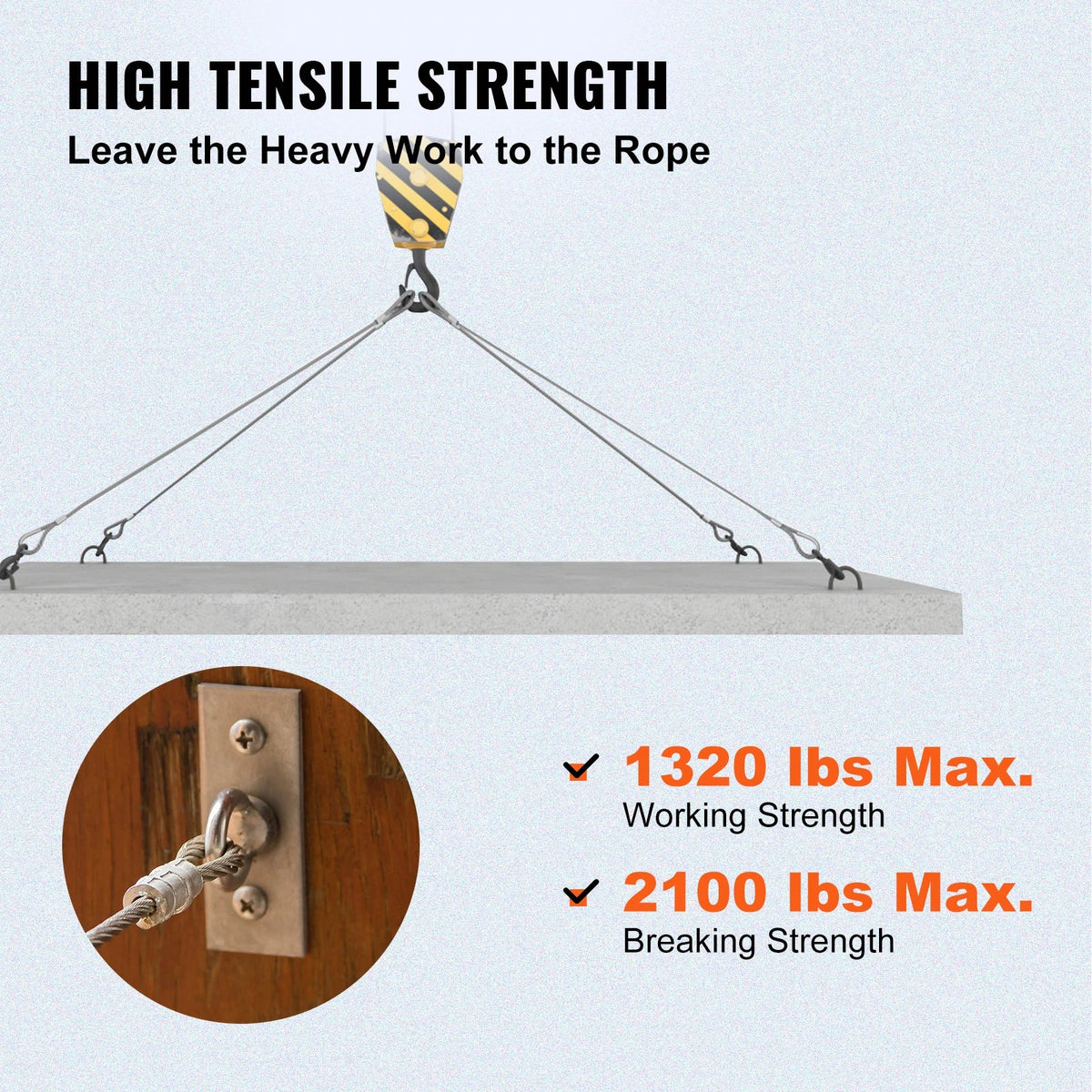316 Stainless Steel Cable 1/8" Steel Cable Wire Rope 150/300M Cable Railing Transport Wire Rope Cable for Railing Decking