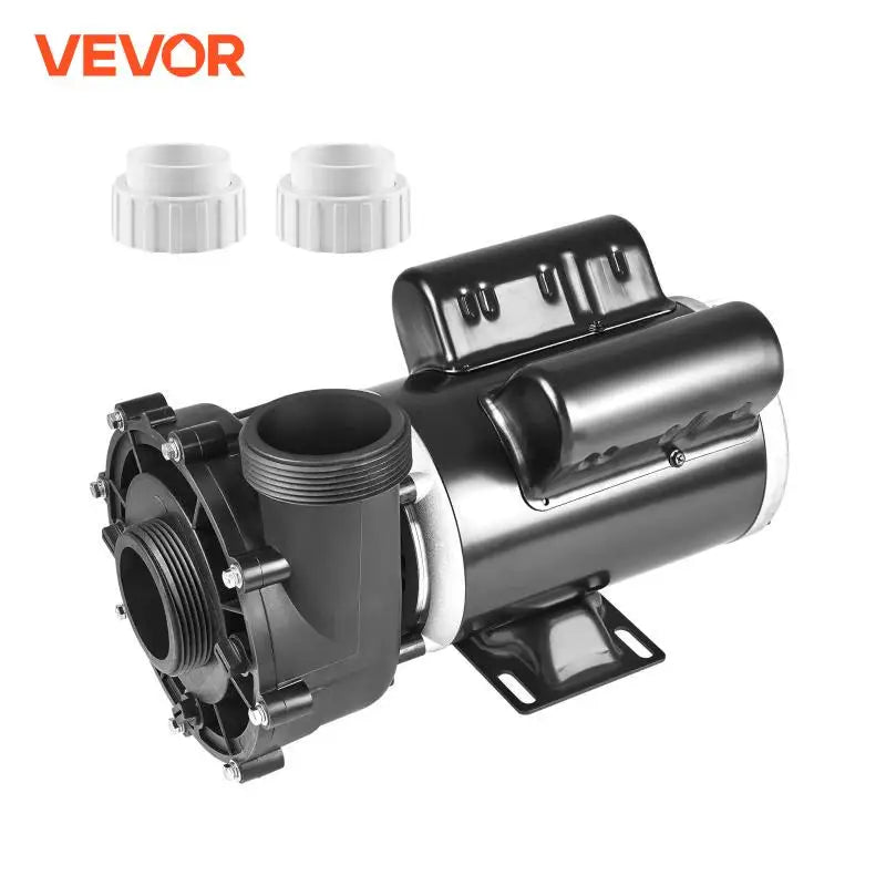 2 Speed SPA Pump 48/56-Frame AC 110-120V SPA Pump 1.5HP/3HP/4HP High Speed 2'' Port 90° Rotational Interface for Hot Tub