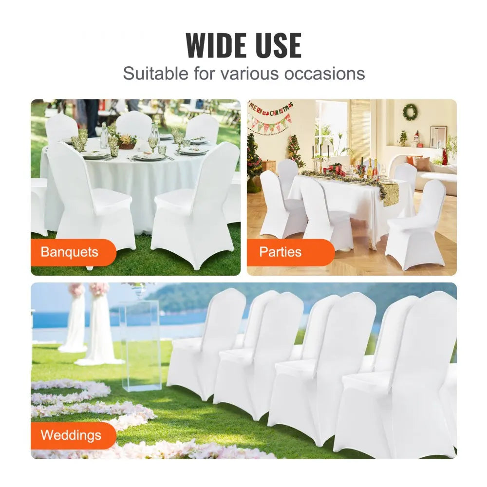 Chair Covers Stretch Slipcover For Restaurant Hotel Wedding Party Dining Banquet Universal Chair Cover