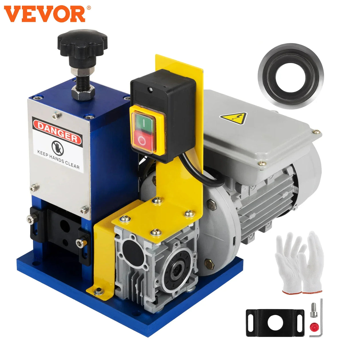 Electric Wire Stripping Machine Cable Stripper 1.5-25mm Copper 220V/110V For Scrap Copper Recycling