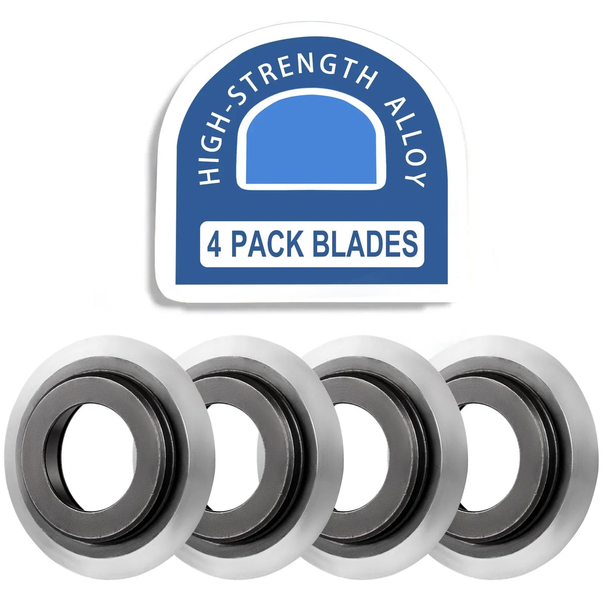 Wire Stripper Blades 4 Pack of Replacement Blades High-quality Alloy Pipe Cutter Blades for Stripping Scrap Copper Wires