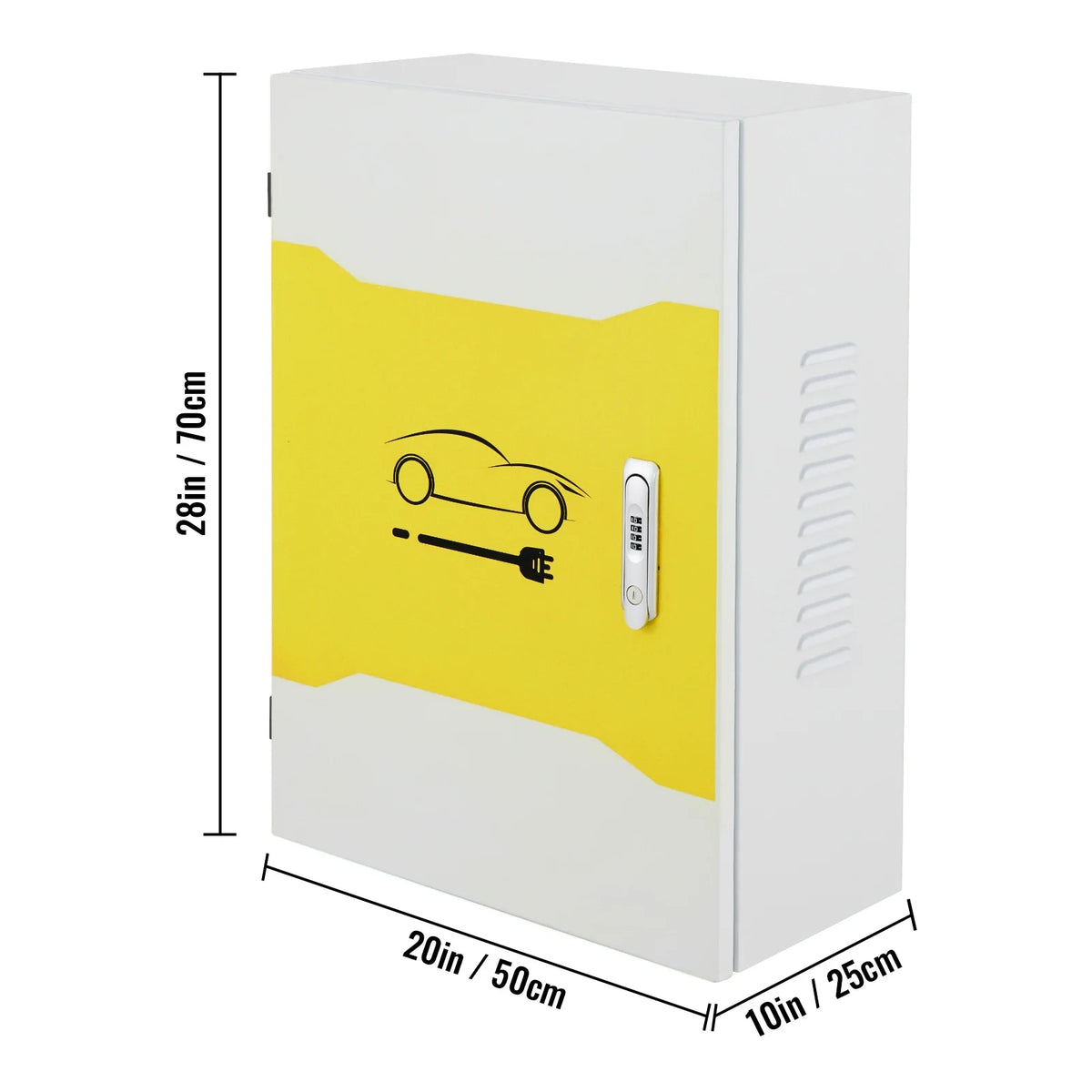 Tesla Charger Station Box IP32 Waterproof Dustproof Cool Roll Steel Electrical Enclosure Box for Tesla Wall Connector
