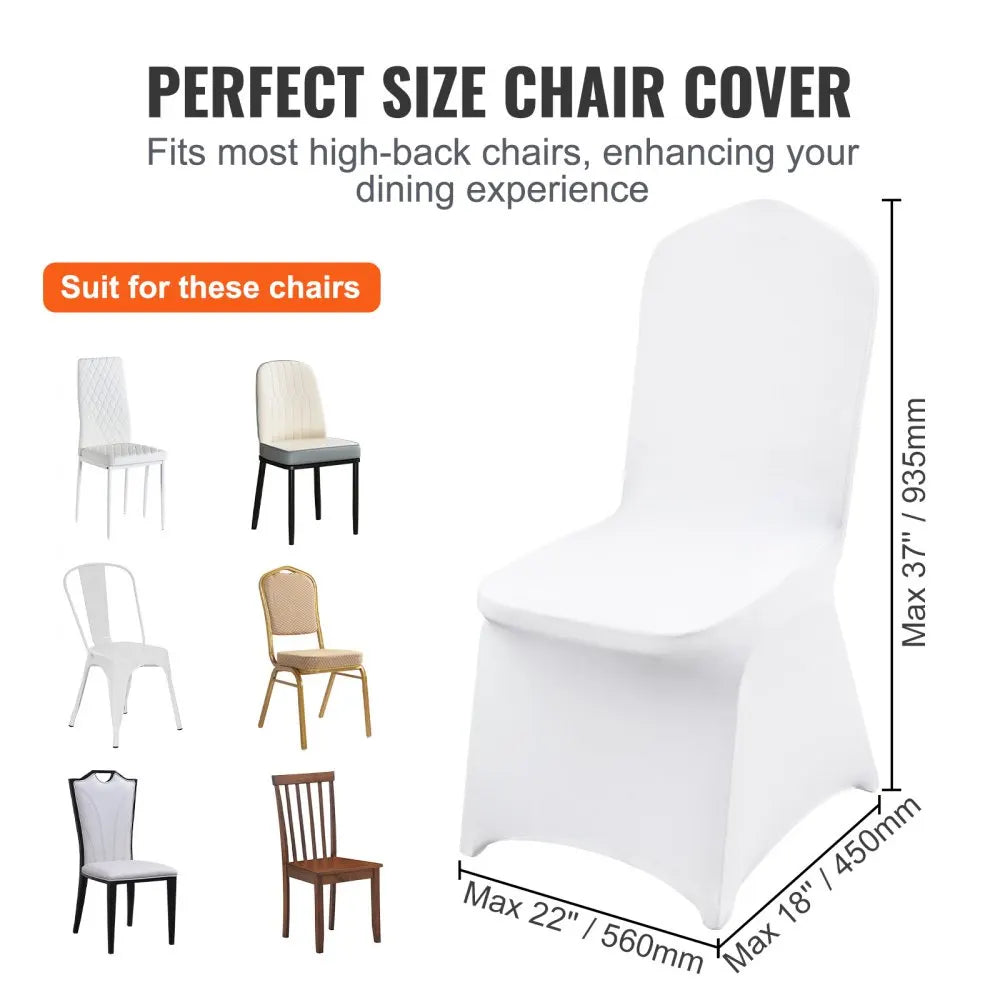 Chair Covers Stretch Slipcover For Restaurant Hotel Wedding Party Dining Banquet Universal Chair Cover