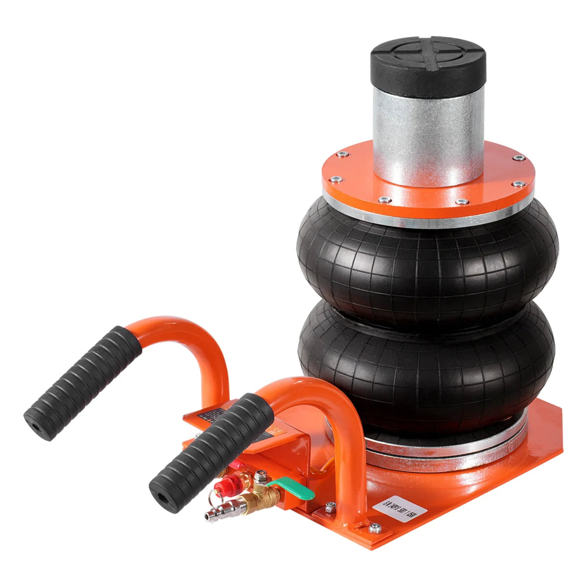 Air Jack, 3 Ton/6600 lbs 3-8S Pneumatic Lifting Jack with Heightened Column & 6 Steel Tubes for Sedan, SUV, Pickup Truck