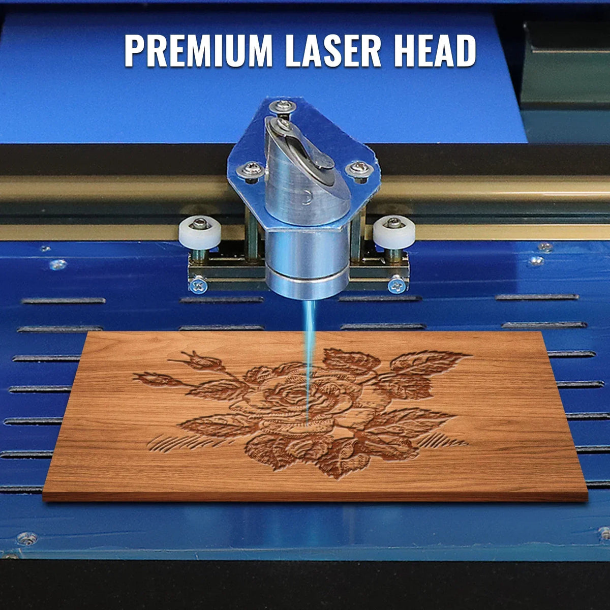 Laser Engraver 50W 400*400MM CO2 Laser Carving Machine 110V American/220V EuropeanPlug  Engraving Machine For Acrylic Wood