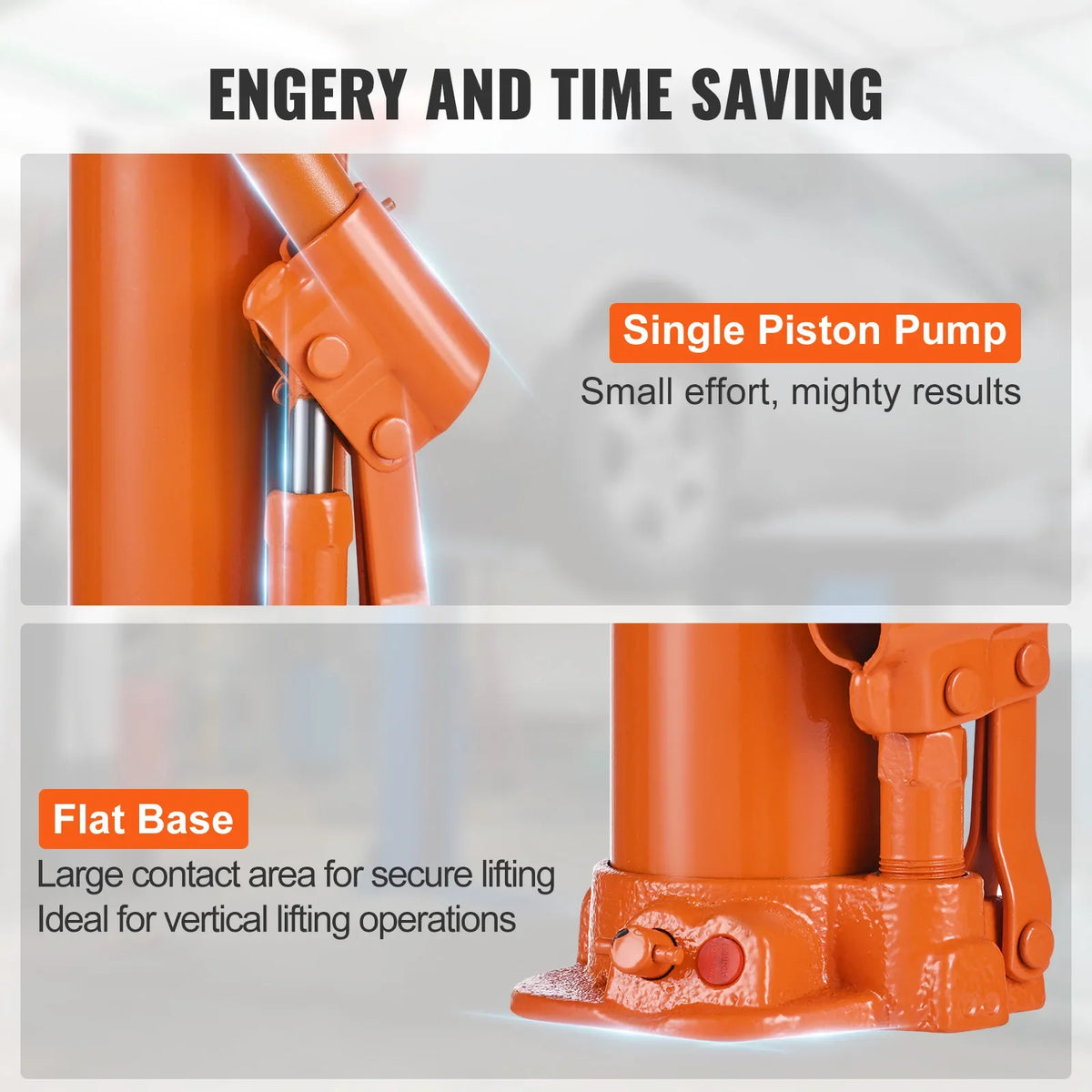 Hydraulic Long Ram Jack 4 Ton Engine Hoist Cylinder with Single Piston Pump And Flat Base/Garage/Shop Cranes Mechanical