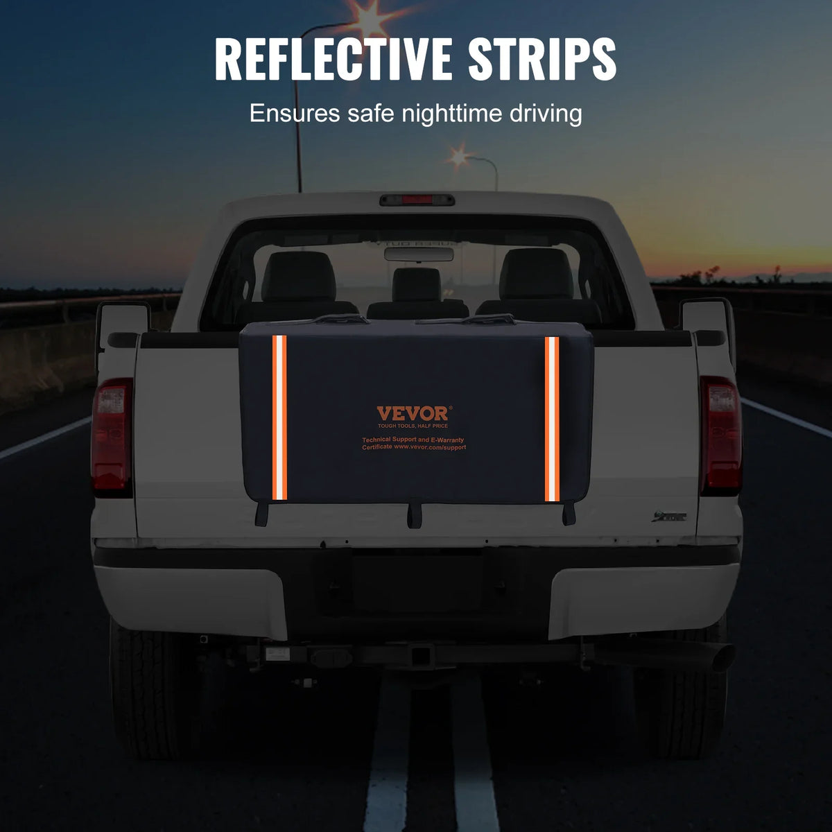 Tailgate Bike Pad 33/54/62" Truck Tailgate Pad Carry 2 Mountain Bikes Tailgate Protection Pad for Small-Size Pickup Trucks