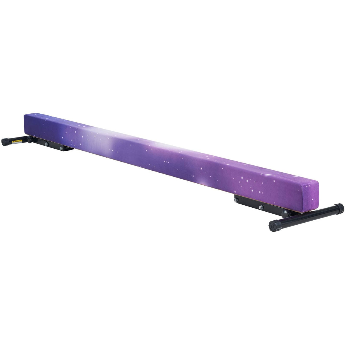 Adjustable Balane Beam for Kids, 8FT Gymnastics Beam, High and Low Floor Beams of 5 Adjustable Heights for All Gymnastic Levels, Professional Gymnastic Equipment for Home and Gym Center, Galaxy